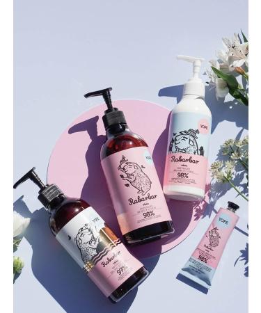  Yope YOPE Natural Hand Soap Rhubarb & Rose 500ml - Buy Online on GoSupps.com