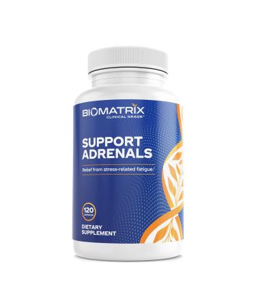 Adrenal Fatigue Supplement Cortisol Support 5-MTHF B Vitamins Vitamin C Adaptogens Bioflavonoids - Energy BHRT - 120 Vegetarian Caps