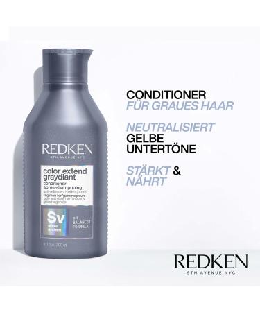 Redken Color Extend Graydiant Conditioner for Grey & Blonde Hair - Anti-Yellow Tint | 300ml - Buy Online on GoSupps.com