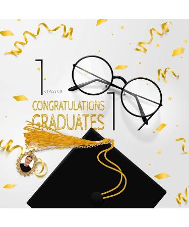 Class of 2023 Custom Graduation Cap Tassel and Memorial Photo Charm - Perfect College Gift - Wear Your Memories on Cap - 1 Piece - Buy Online on GoSupps.com
