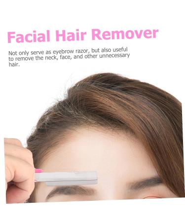 Beavorty Eyebrow & Beard Trimming Tool Set - 2 Plastic Shavers for Precision Hair Cutting in Various Colors - 20x1.6x0.7cm - Buy Online on GoSupps.com