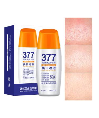 YNPQTDS Body Sunscreen - 50ml Moisturizing Sun Protection for the Body | Moisturizing UV Protection Non-Greasy Care for Face and Body Suitable for Sensitive Dry Skin Types