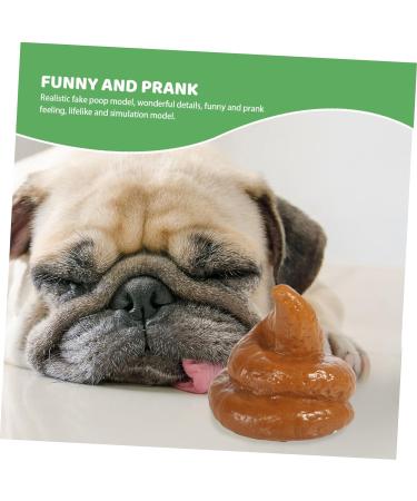 NOLITOY 3pcs Simulation Poop Anti Stress Toy Fake Halloween Prank Props Halloween Poop Novelty Mischief Poop Halloween Party Favor Imitation Poop Mini Anti-Stress Turn Signal Rubber Child Khaki 7.5x6.5cm - Buy Online on GoSupps.com