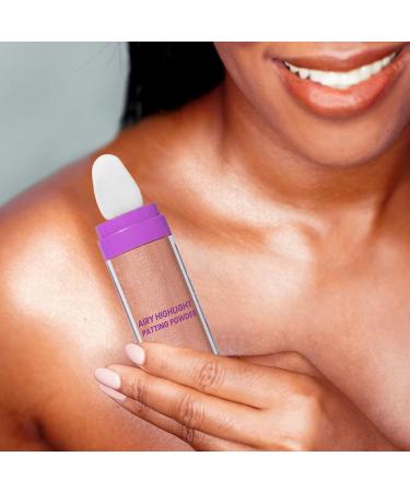  G n rique Highlighter Powder | Pearlescent Shine Body - 9g Moisturizing Long-Lasting Waterproof Lightening Makeup for Hair Cheeks and Body for Skin Types - Buy Online on GoSupps.com