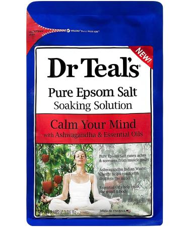 Dr Teal's Epsom Salt Calm Your Mind (Ashwagandha) 1.36 kg