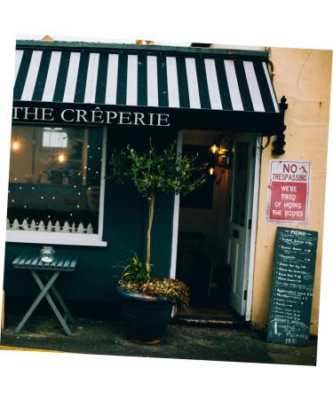 Ciieeo 2pcs Warning Tin Painting Emblems Metal Halloween Signs Metal Signs Hanging Painting Vintage Antique - Buy Online on GoSupps.com