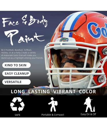 Black Eye Black Baseball Kit - 20PCS Face and Body Paint Sticks for Athletes, Halloween Makeup & Cosplay - Buy Online on GoSupps.com