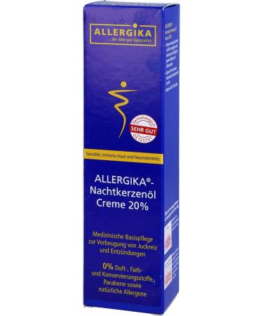 Allergika Night Candle Cream 20% - 100 ml | Soothing Moisturizer for All Skin Types - International Shipping Available - Buy Online on GoSupps.com
