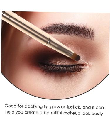 Buy Minkissy 2pcs Double Ended Lipstick Brush Set - Professional Lip Brush & Applicator for Makeup Lipstick & Concealer - Portable Aluminum Alloy Design - Buy Online on GoSupps.com