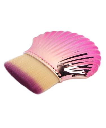 Soft Hair BB Cream Brush Makeup Brushes Fashionable Blusher Makeup Brush Cosmetic Tool Fishtail Makeup Brush Powder Brushes for Girl