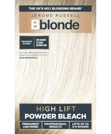 Jerome Russell Bblonde High Lift Powder Bleach & Jerome Russell Bblonde Maximum Lift Cream Peroxide 40 Vol - Buy Online on GoSupps.com
