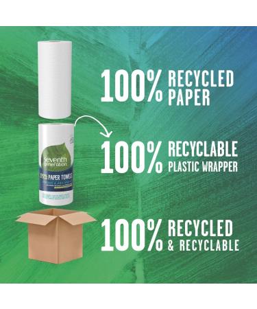Seventh Generation 100% Recycled Paper Towels, 2-Ply, 24 Rolls - Eco-Friendly & Sustainable - Buy Online on GoSupps.com