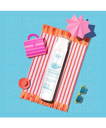 1% Hyaluronic Acid Sunscreen SPF 50 PA++++ | Ultra-Light Hydrating Gel for Daily Use | Suitable for All Skin Types | Unisex | 50g - Buy Online on GoSupps.com