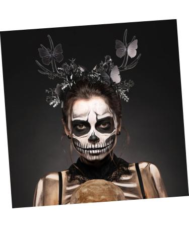 FOMIYES Antler Headband Elf Headband Black Antler Crown Elk Headband Antlers Horns Headband Antler Hair Hoop Cosplay Horns Headpiece Head Bandana Head Bands Halloween Party Headband Cloth 33.00X29.00X14.00CM Black - Buy Online on GoSupps.com