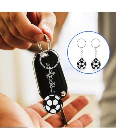 Mini Football Keychains - 12 Pack Soccer Keyrings for Kids | Perfect for Party Favors & Backpacks - Buy Online on GoSupps.com