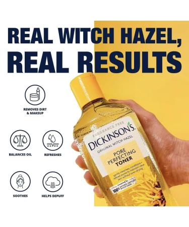 Dickinsons Originial Witch Hazel Pore Perfecting Toner 3.3 Fl Oz - Buy Online on GoSupps.com