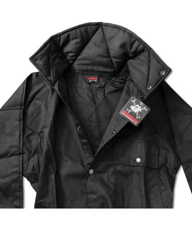 Maddog Tactical Paintball Rip Stop Coverall Jumpsuit - Black (Medium) - Buy Online on GoSupps.com
