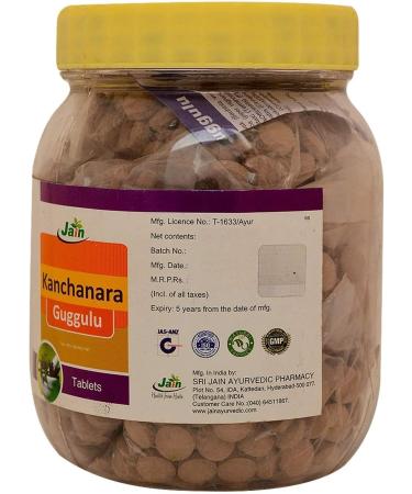 Buy Pub Jain Kanchanara Guggulu - 1000 Pieces | Fast International Shipping & Best Prices - Buy Online on GoSupps.com