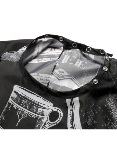 Borogo Professional Waterproof Hairdressing Cape - Snap Closure Hair Cutting Apron for Salons | Best eCommerce Choice - Buy Online on GoSupps.com