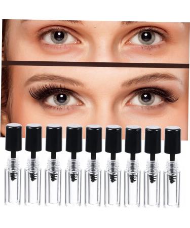 MAGICLULU 100 Pcs Empty Eyelashes Eyelash Tubes Lash Supplies Clear Mascara Miss Acrylic Filling Eyelash Brush Blackx5pcs 5x1.1cmx5pcs - Buy Online on GoSupps.com