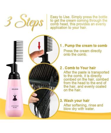 Silk & Gloss 3 Seconds Permanent Smoothing Cream for Hair 150ml Pack of 2 - Buy Online on GoSupps.com