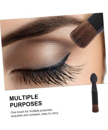 VINTORKY 10pcs Double Ended Eye Shadow Stick Makeup Sponge Applicator Lady Parts Eyeshadow Plastic Black - Buy Online on GoSupps.com