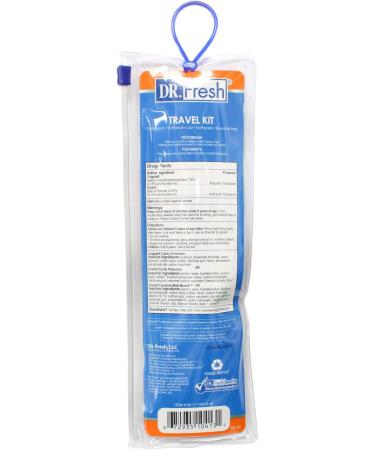 Dr. Fresh Toothbrush Travel Kit - Convenient On-the-Go Dental Care - Buy Online on GoSupps.com