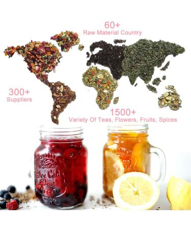 Plant Poison Rose Coconut Ginger Tea - Herbal Loose Leaf Blend with Mango Apple & Coconut | 70g | International Shipping - Buy Online on GoSupps.com