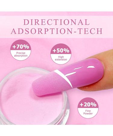 Lofuanna 6 Colors Dip Powder Nail Kit Starter - Professional Dipping Kit for French Dip Manicure - Nail Art Design Set for All Seasons - Buy Online on GoSupps.com