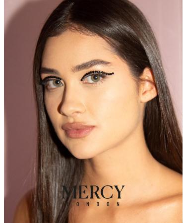 Buy MERCY LONDON Black Eyeliner Stickers & Eye Jewels - All-in-One Costume Accessories & Face Gems for a Stunning Look - International Shipping Available - Buy Online on GoSupps.com