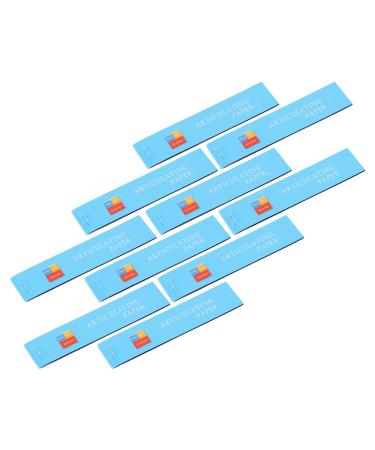 Articulation paper professional articulation paper 400 pieces blue thin professional articulation paper double -sided strip of paper oral articulation paper