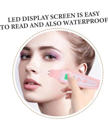 DOITOOL Led Display Moisture Tester Skin Facial Moisture Tester Moisture Analyzer Vegetable Stickers Prosthetic Nose Relative Humidity Tester Face Hair Modeling Monitor Care Pink medium Pink - Buy Online on GoSupps.com