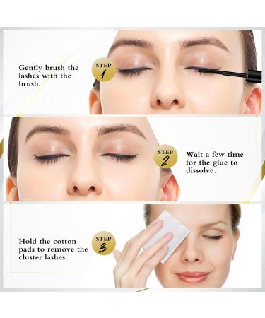 Lash Clusters QUEWEL Individual Overnight Lash Seal 10ML Cluster Lashes Sealer for DIY Eyelash Extensions Strong Hold Eyelash Clusters Seal For Personal Makeup Use At Home 1 count (Pack of 1) overnight seal - Buy Online on GoSupps.com