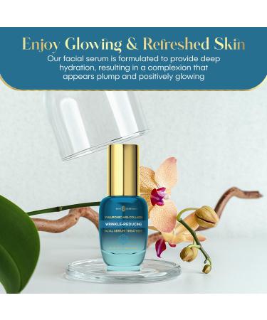 Hyaluronic & Collagen Facial Serum - Wrinkle Reducing Deep Hydration & Skin Rejuvenation - Made in Korea - 1.69 FL.OZ - Buy Online on GoSupps.com