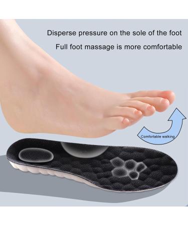 Men's Sole Inserts for Hiking - Arch Support Insoles for Flat Feet | Shock Absorbing Comfort (Size L: 9.5-10 - Buy Online on GoSupps.com