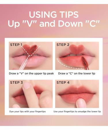 COLORKEY Velvety Mousse Fluffy Lip Mud (608 Brick Heart) - Long Lasting Matte Lipstick | Smooth Velvet Lip Stains in Sunset Warm Colors - Buy Online on GoSupps.com