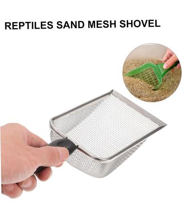 Sosoport 3 Pcs Climbing Pet Sand Excrement Shovel Tortoise Terrarium Tank Kit Stainless Steel Supplies Gecko 27X10X5CMx3pcs Blackx3pcs - Buy Online on GoSupps.com