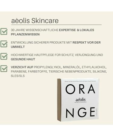 Aeolis Skincare Orange Ultimate Care Body Lotion | 100% Natural & Sustainable | No Artificial Additives | 250ml - Buy Online on GoSupps.com