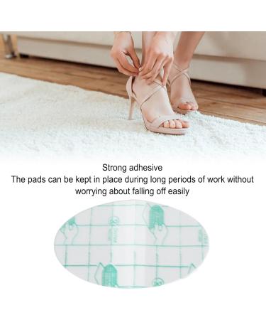 Buy Anti Wear Heel Stickers - 100PCS Transparent Foot Care Stickers for Leather Shoes - Discreet and Comfortable Solution - Buy Online on GoSupps.com