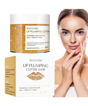 Libetter Lip Plumping Gloss Lip Sleeping Masque Reduces Fine Lines | Portable Lip Enhancer Hydrating And Reduce Fine Lines Enhance Lips Elasticity