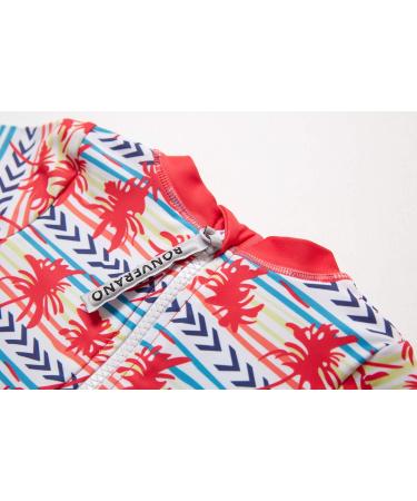 Bonverano Baby Girls Swimsuit UPF 50+ Sun Protection 6-9 Months Red Coco - Buy Online on GoSupps.com