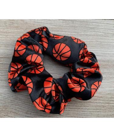 Premium Velvet Basketball Scrunchie - No Crease Hair Accessories Gift - Buy Online on GoSupps.com