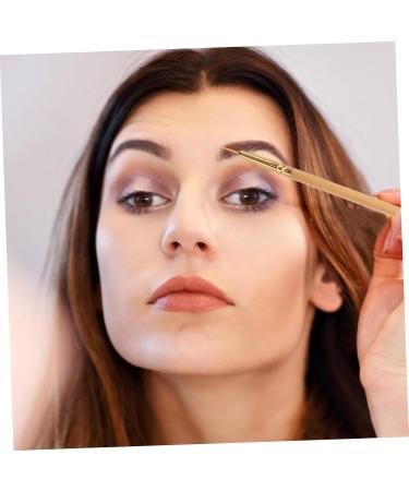 Beavorty 2 Pcs Cosmetic Eyeliner Straight Bent Angled Brush Brush Double Ended Eyeliner Brush mediumx2pcs As Shownx2pcs - Buy Online on GoSupps.com