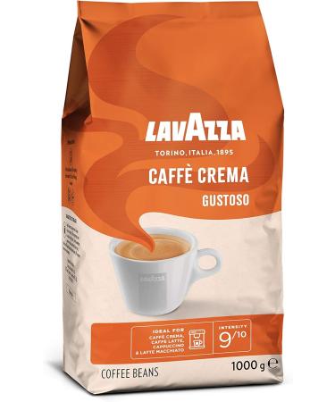 Luigi Lavazza Caffe Crema Gustoso grains entiers 1000 g - Buy Online on GoSupps.com