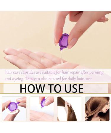Rosemary oil hair care capsules hair serum for stronger fuller and shinier hair. Use on dry or wet hair. 40 capsules. - Buy Online on GoSupps.com
