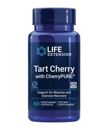 Life Extension Tart Cherry with CherryPURE 60 Vegetarian Capsules