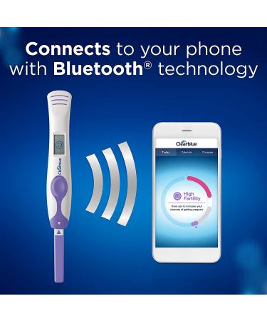 Clearblue Connected Ovulation Test System - Bluetooth enabled with 40 Advanced Digital Tests - Buy Online on GoSupps.com
