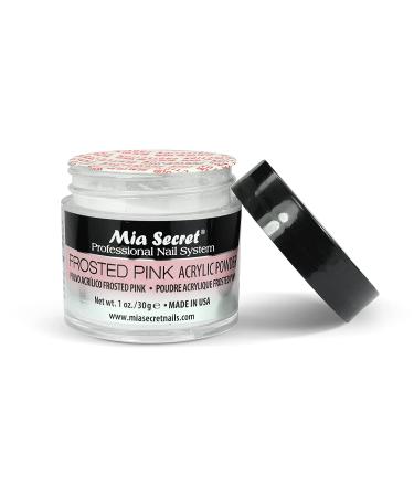 Mia Secret Frosted Pink Acrylic Powder - 1oz - Buy Online on GoSupps.com