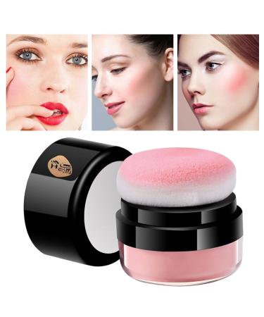 for Cheeks Soft Air C Natural Blusher for Cheeks - PoPowder Long-Wearing Matte Face Blusher for Dating Parties Frifer Orange Powder