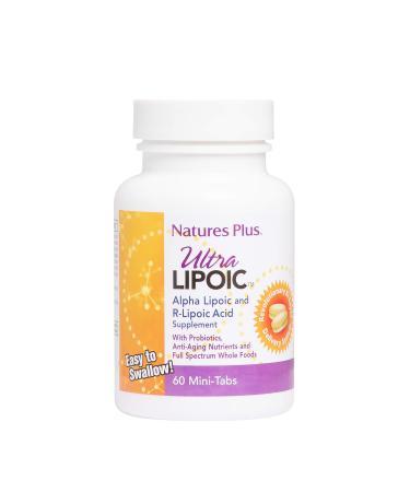 Nature's Plus Ultra Lipoic 60 Mini Tabs